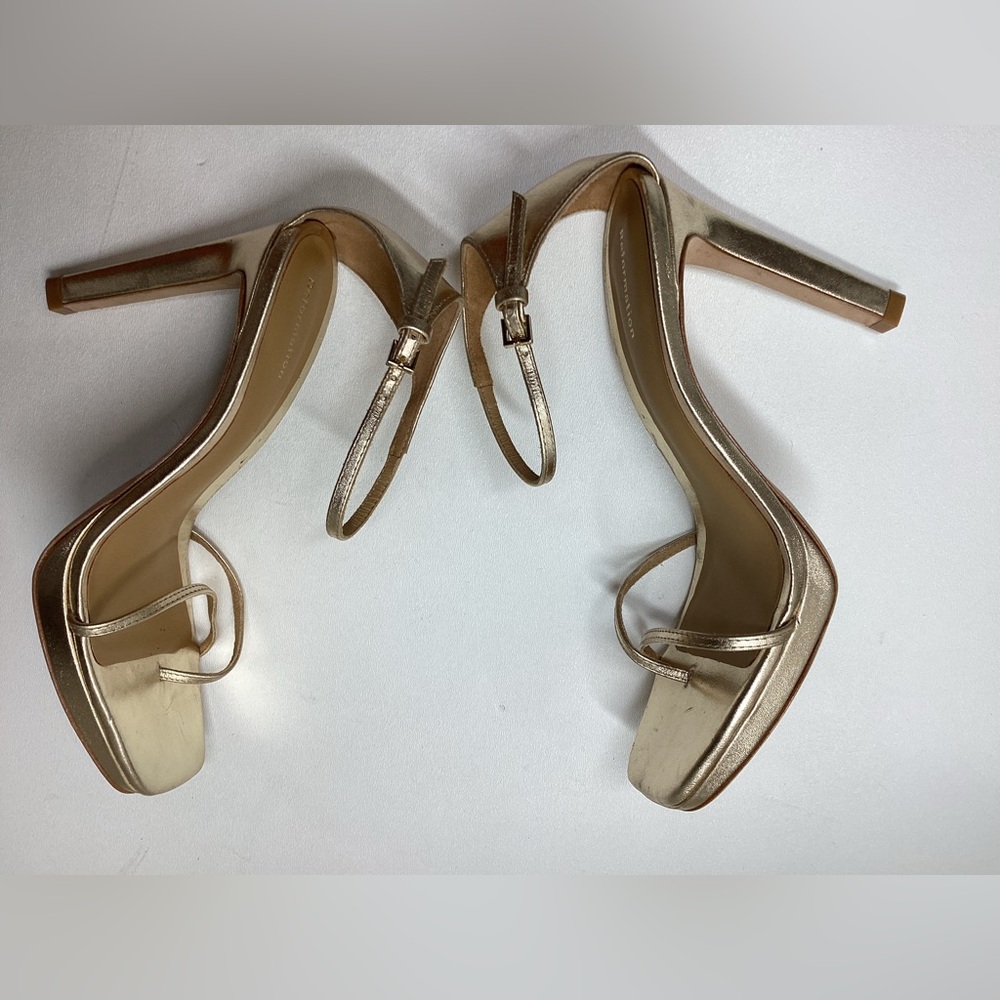 Reformation Gilda Platform Ankle Strap Sandal Size 7 - Picture 9 of 13